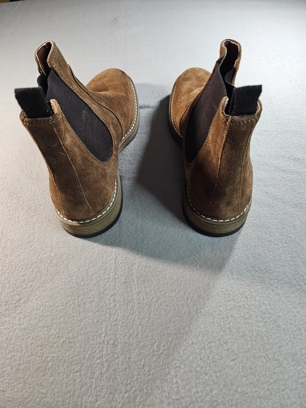 Steve Madden Men's Brown Suede Chelsea Boots Size 11 NWOT